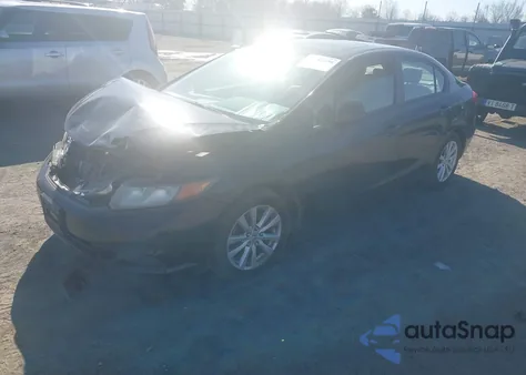 2012 Honda Civic Ex from USA, damaged, VIN 19XFB2F81CE325295